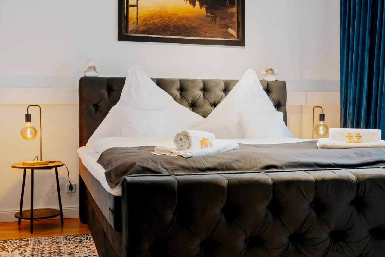 Blissplace 3 Zi Premium Apartment Nahe Getec Arena Mit Kingsize Betten Und Balkon Magdeburg Kültér fotó